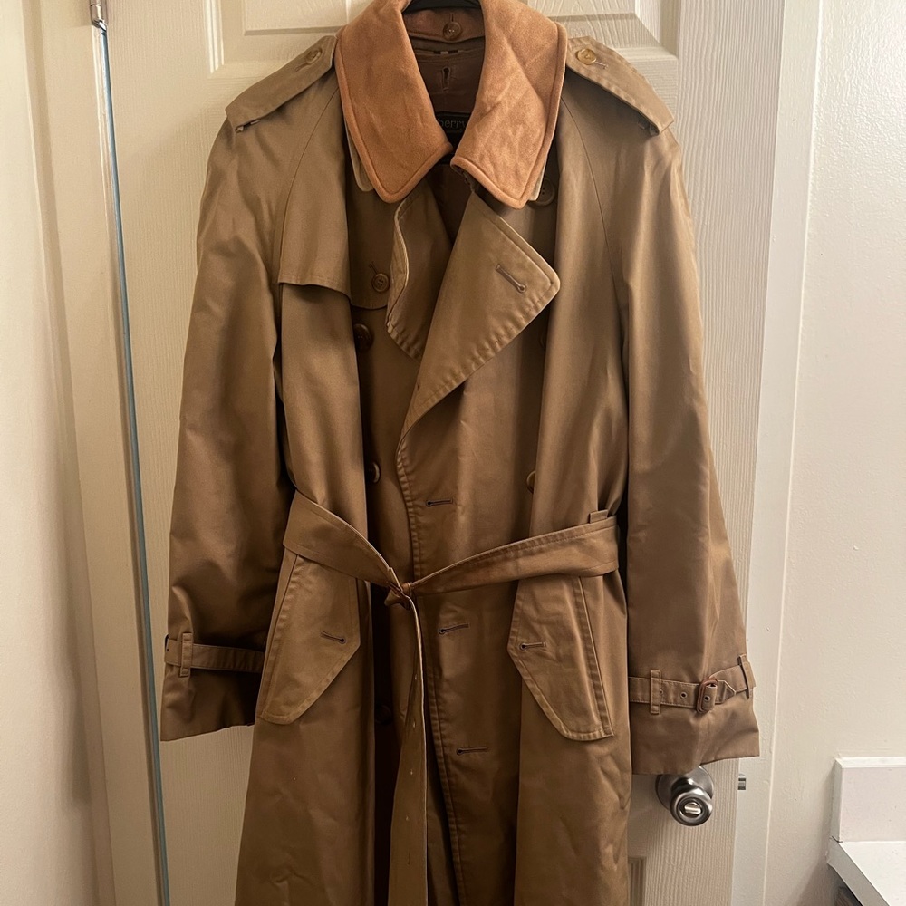 Vintage Burberry Trench Coat 42 L
